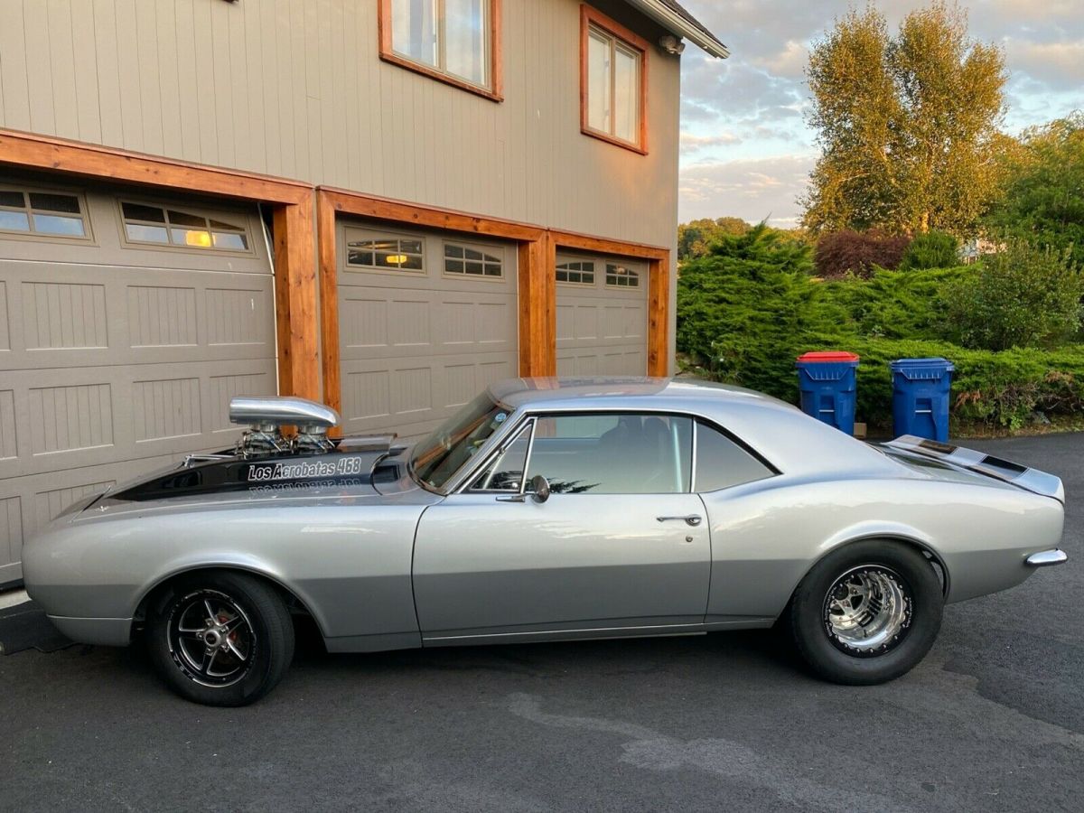 1967 Silver Chevrolet Camaro Coupe