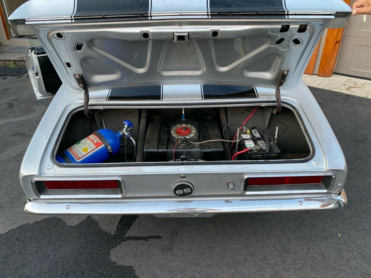 1967 Silver Chevrolet Camaro Coupe