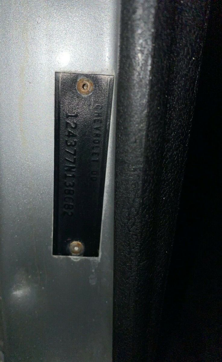 1967 Silver Chevrolet Camaro Coupe