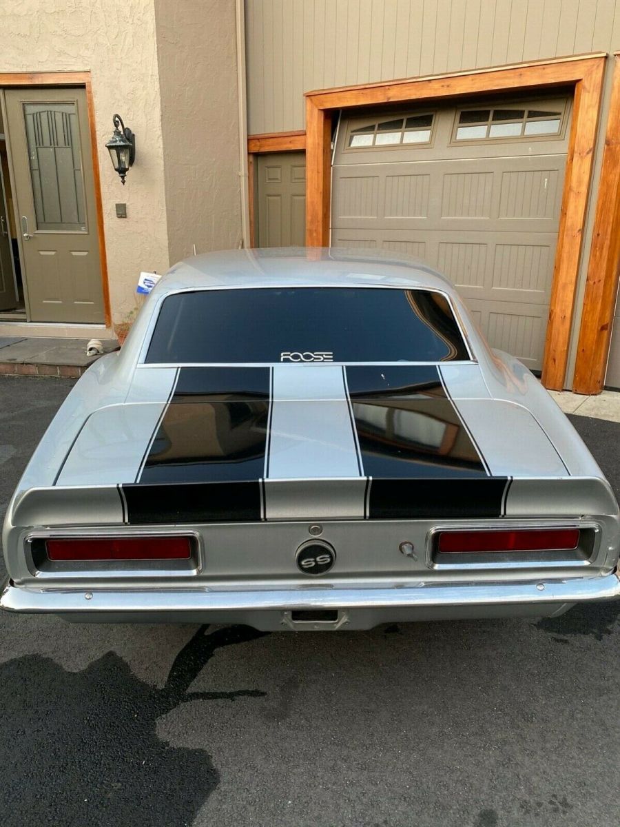 1967 Silver Chevrolet Camaro Coupe
