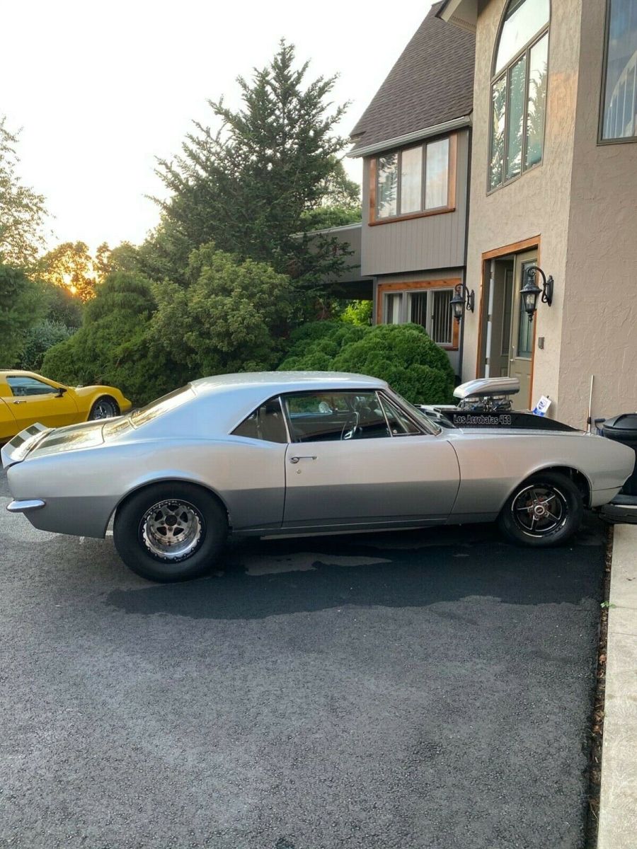 1967 Silver Chevrolet Camaro Coupe