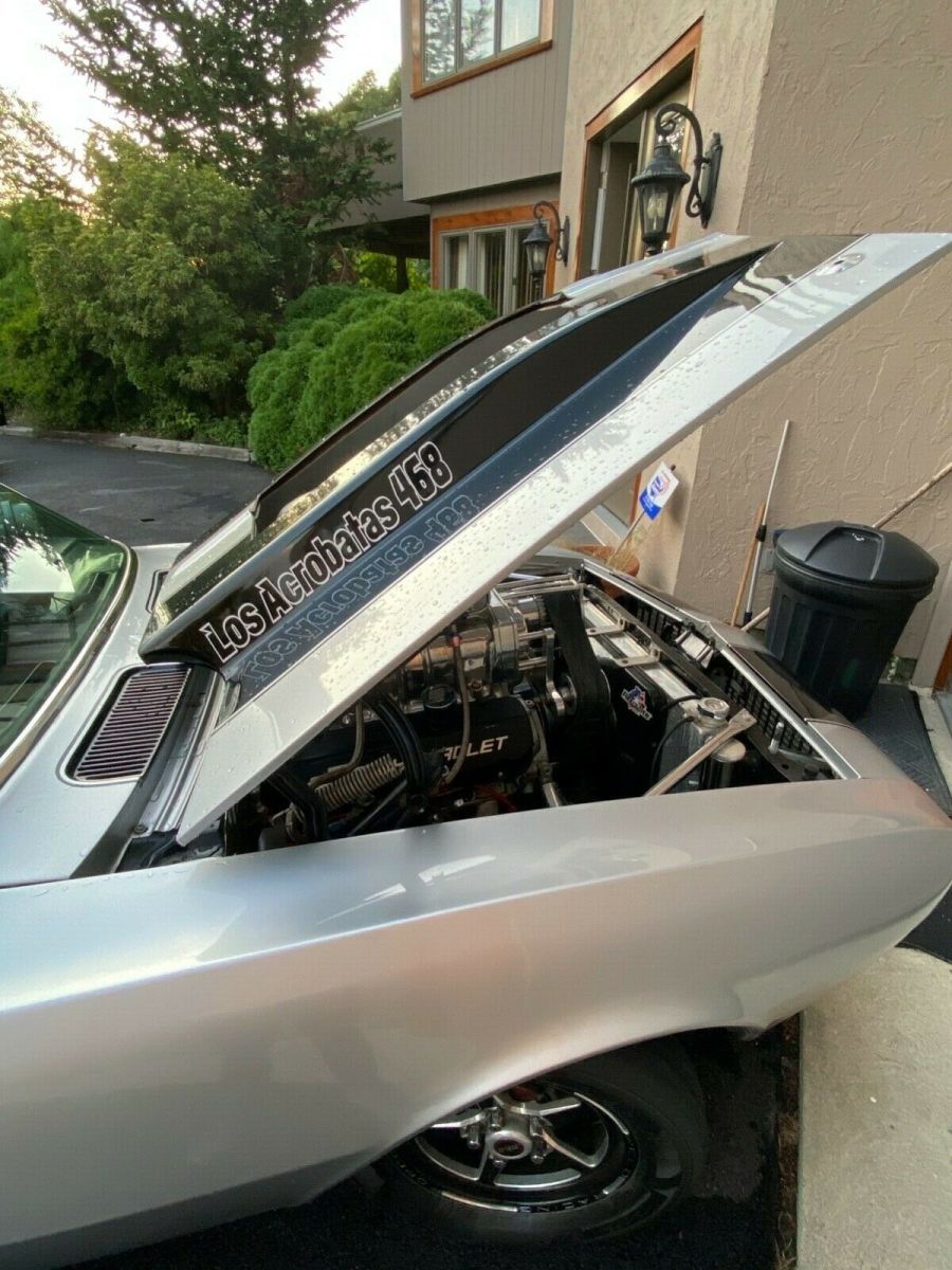 1967 Silver Chevrolet Camaro Coupe