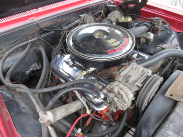 1967 Red Chevrolet El Camino