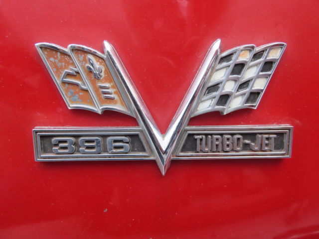 1967 Red Chevrolet El Camino