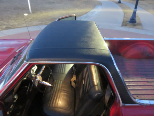 1967 Red Chevrolet El Camino