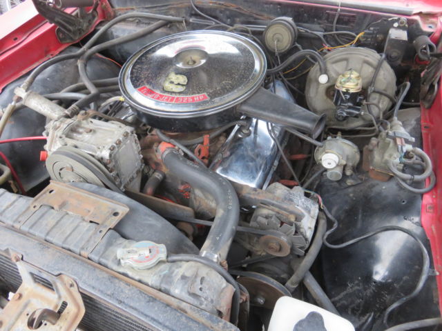 1967 Red Chevrolet El Camino