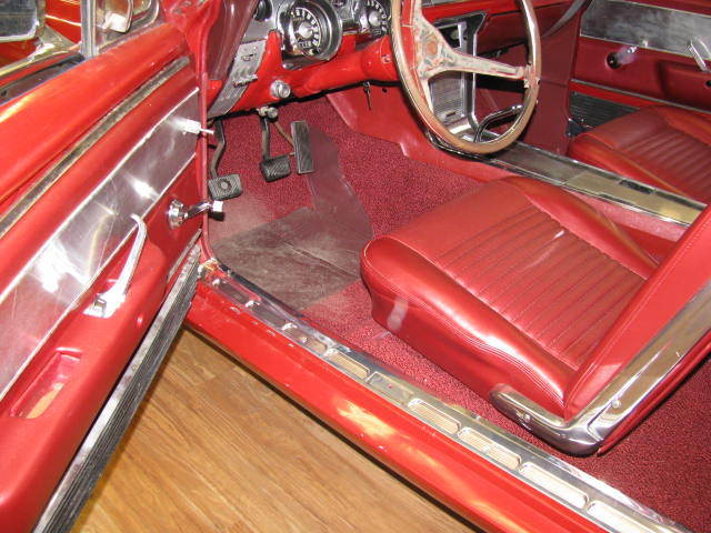 1967 Red Ford Mustang Fastback