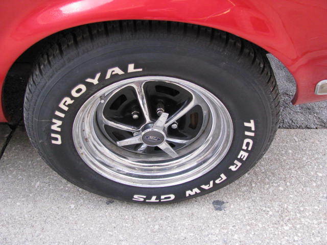 1967 Red Ford Mustang Fastback