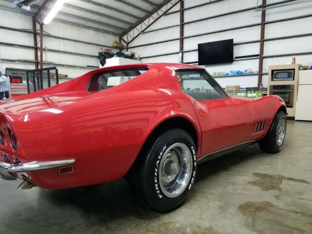 1968 Red Chevrolet Corvette Coupe