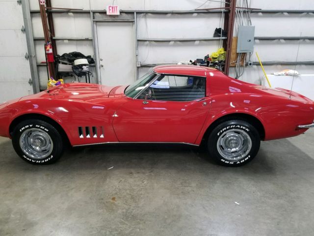 1968 Rally Red Chevrolet Corvette