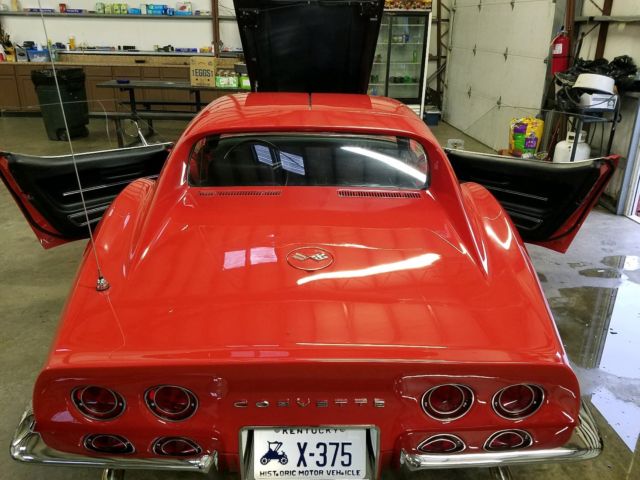 1968 Rally Red Chevrolet Corvette