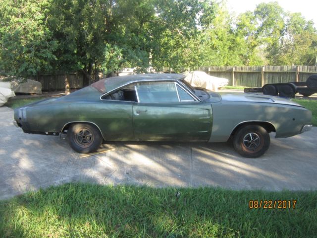 1968 Green Dodge Charger Coupe