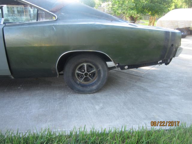 1968 Green Dodge Charger Coupe