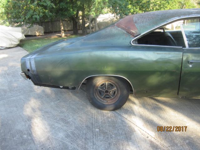 1968 Green Dodge Charger Coupe