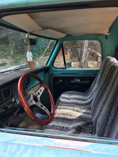1969 Blue Ford F-250 Cab & Chassis