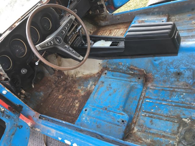 1969 Yellow Ford Mustang Fastback