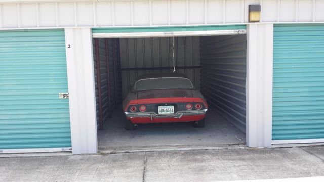 1970 Red - Originally Cortez Silver Chevrolet Camaro Coupe