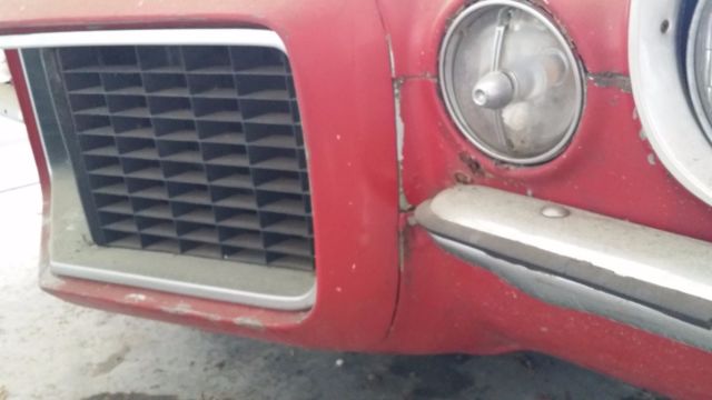 1970 Red - Originally Cortez Silver Chevrolet Camaro Coupe