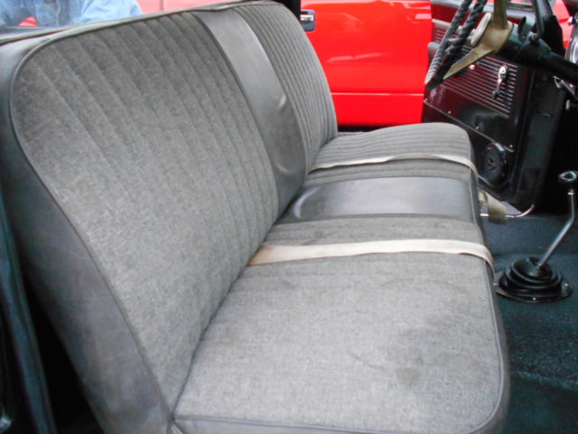 1970 Black, Green Chevrolet C-10 Single Cab Pickup