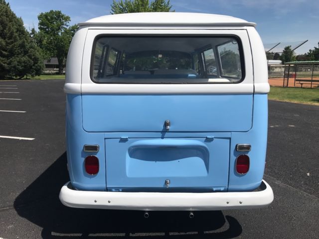 1970 Blue Volkswagen Bus/Vanagon