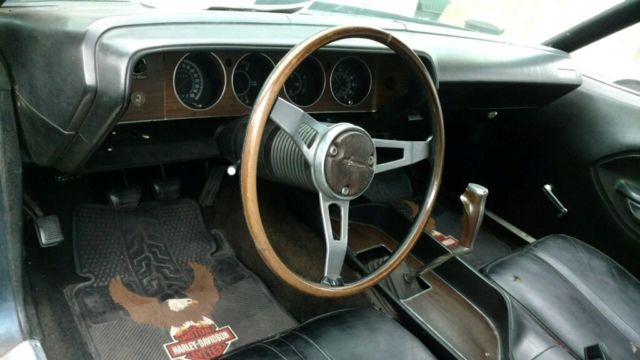 1971 Blue (was B5) re-painted prior to us Plymouth Barracuda Coupe