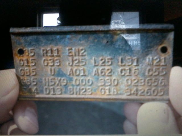 1971 Blue (was B5) re-painted prior to us Plymouth Barracuda Coupe