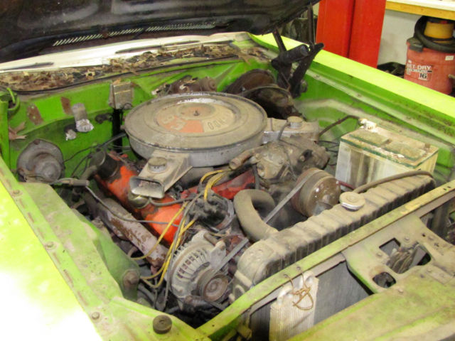 1971 Green Go Dodge Challenger Convertible