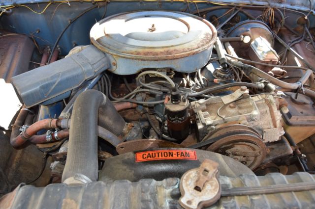 1972 Blue (Patina) Ford F-100 Standard Cab Pickup