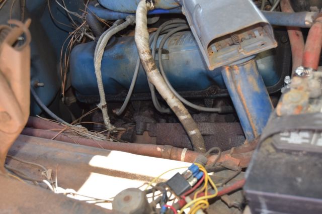 1972 Blue (Patina) Ford F-100 Standard Cab Pickup