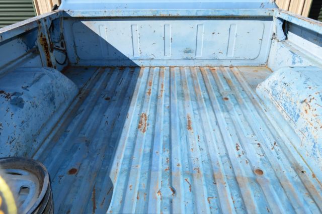 1972 Blue (Patina) Ford F-100 Standard Cab Pickup