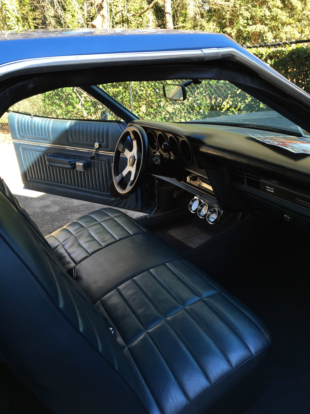 1972 Blue Ford Ranchero Standard Cab Pickup