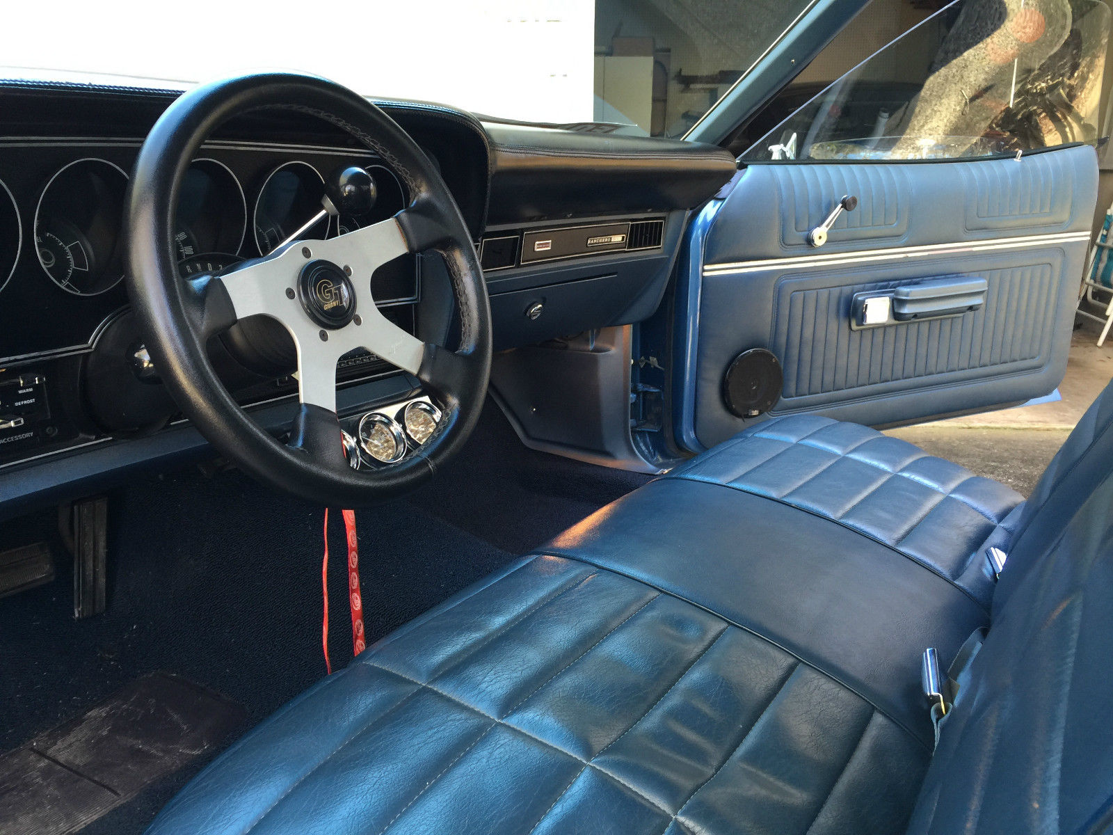 1972 Blue Ford Ranchero Standard Cab Pickup