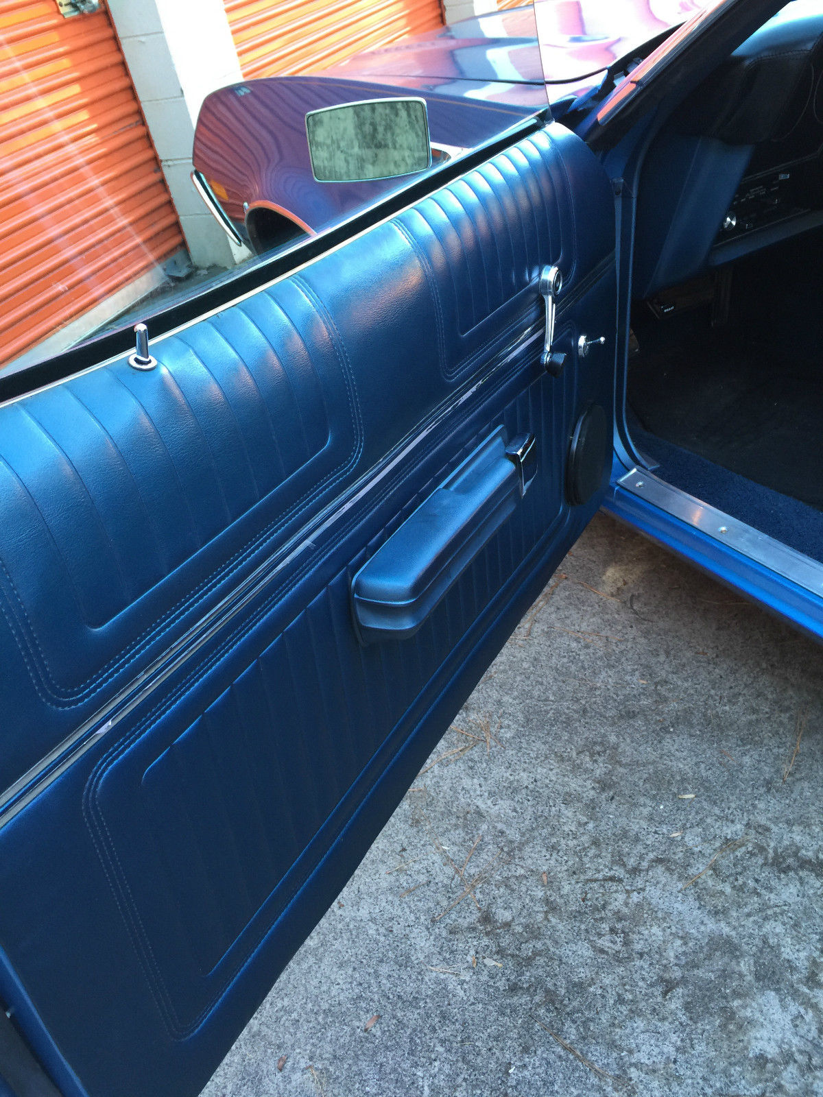 1972 Blue Ford Ranchero Standard Cab Pickup