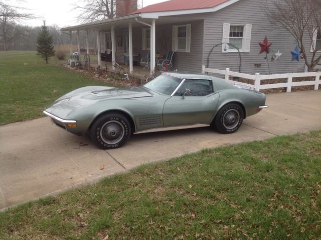 1972 Gray Chevrolet Corvette Coupe