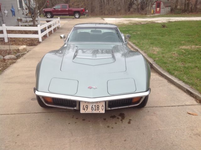 1972 Gray Chevrolet Corvette Coupe