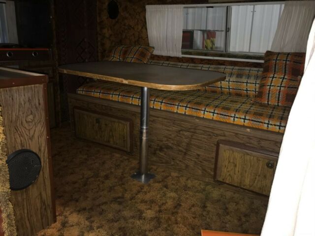 1973 Purple Ford Econoline Van Van Camper