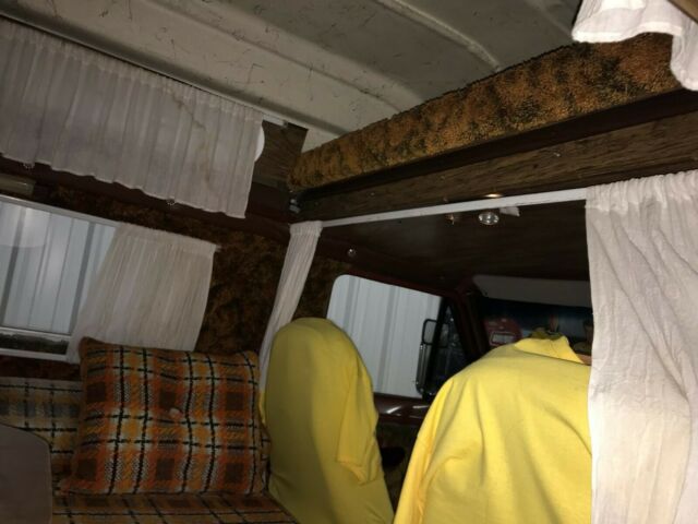 1973 Purple Ford Econoline Van Van Camper