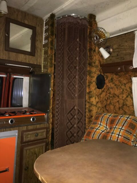1973 Purple Ford Econoline Van Van Camper