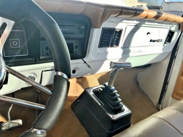 1973 White Ford F-100 Crew Cab Pickup