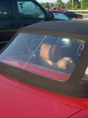 1973 Red Mercedes-Benz SL-Class Convertible