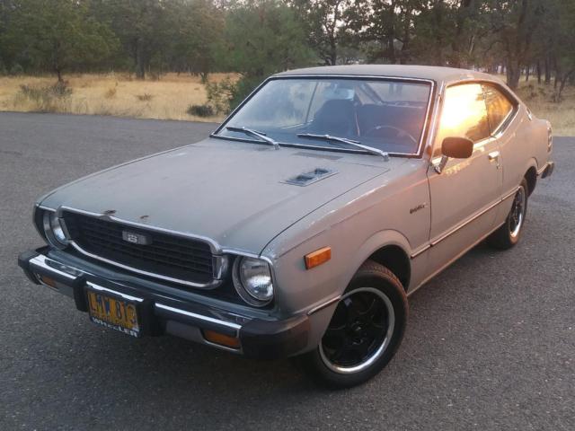 1975 Gray Toyota Corolla Coupe