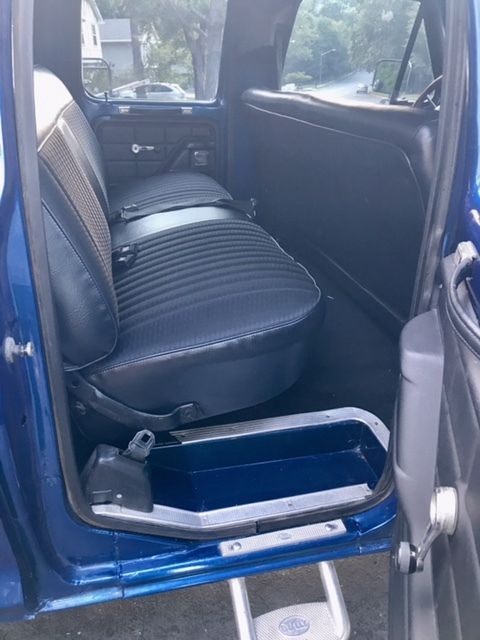 1977 Blue Ford F-250 Crew Cab Pickup