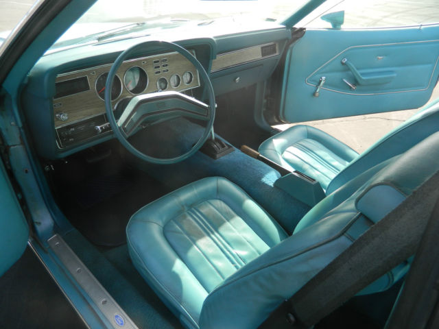 1977 Blue Ford Mustang Coupe