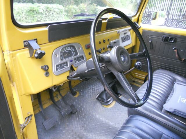 1978 Mustard Toyota Land Cruiser SUV