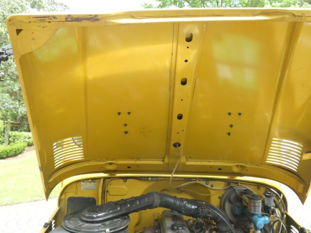 1978 Mustard Toyota Land Cruiser SUV