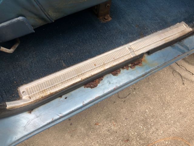 1980 Blue & White two tone Chevrolet Blazer SUV