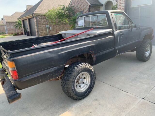 1984 Black Toyota Toyota Truck Standard Cab Pickup