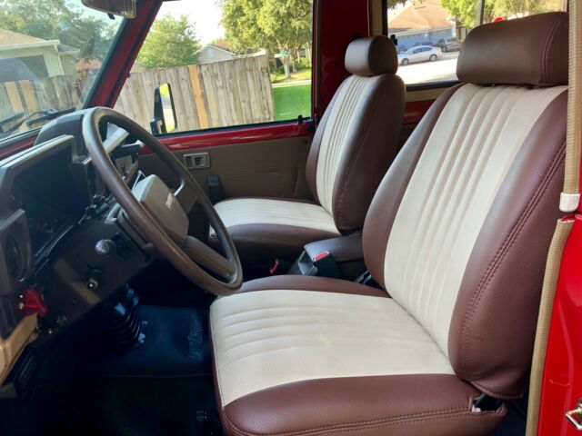 1985 Red Toyota Land Cruiser SUV