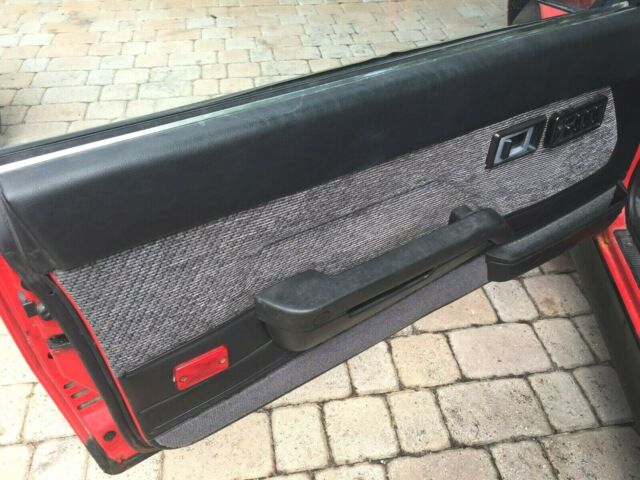 1985 Red Toyota Celica Convertible