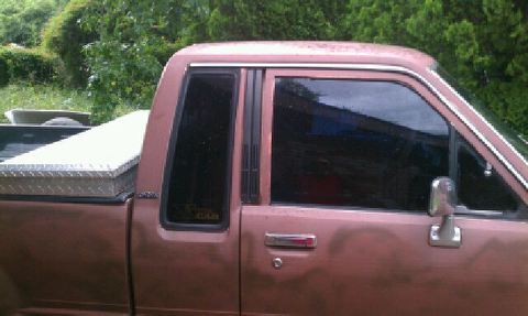 1985 Brown Toyota Truck Extended Cab Extended Cab Pickup